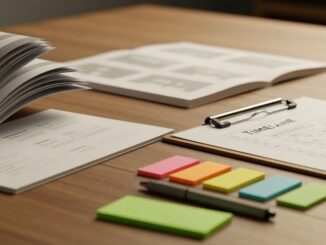 Programmheft und Zeitplan