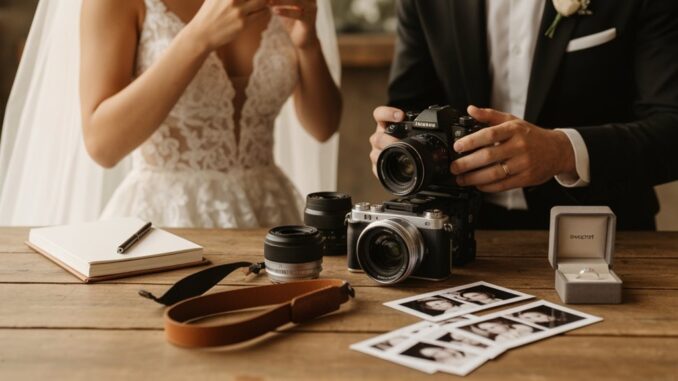 Hochzeitstag persönlicher Content-Ersteller